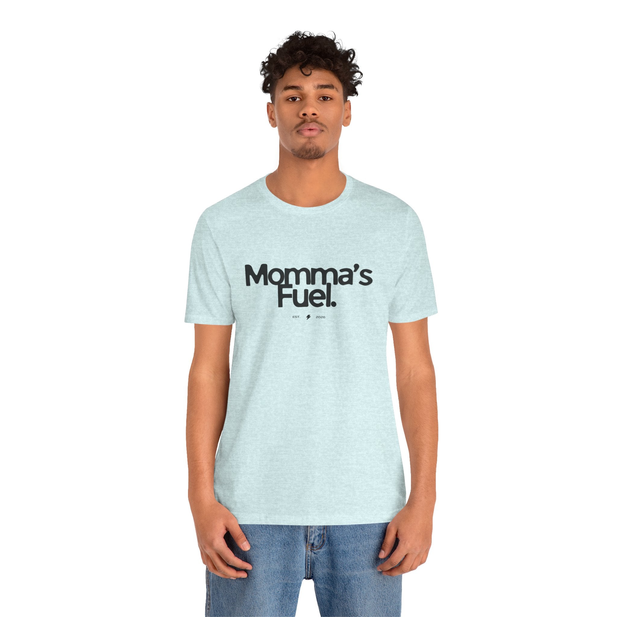 Momma's Fuel Tee — Super Soft & Cute Mom Graphic Shirt