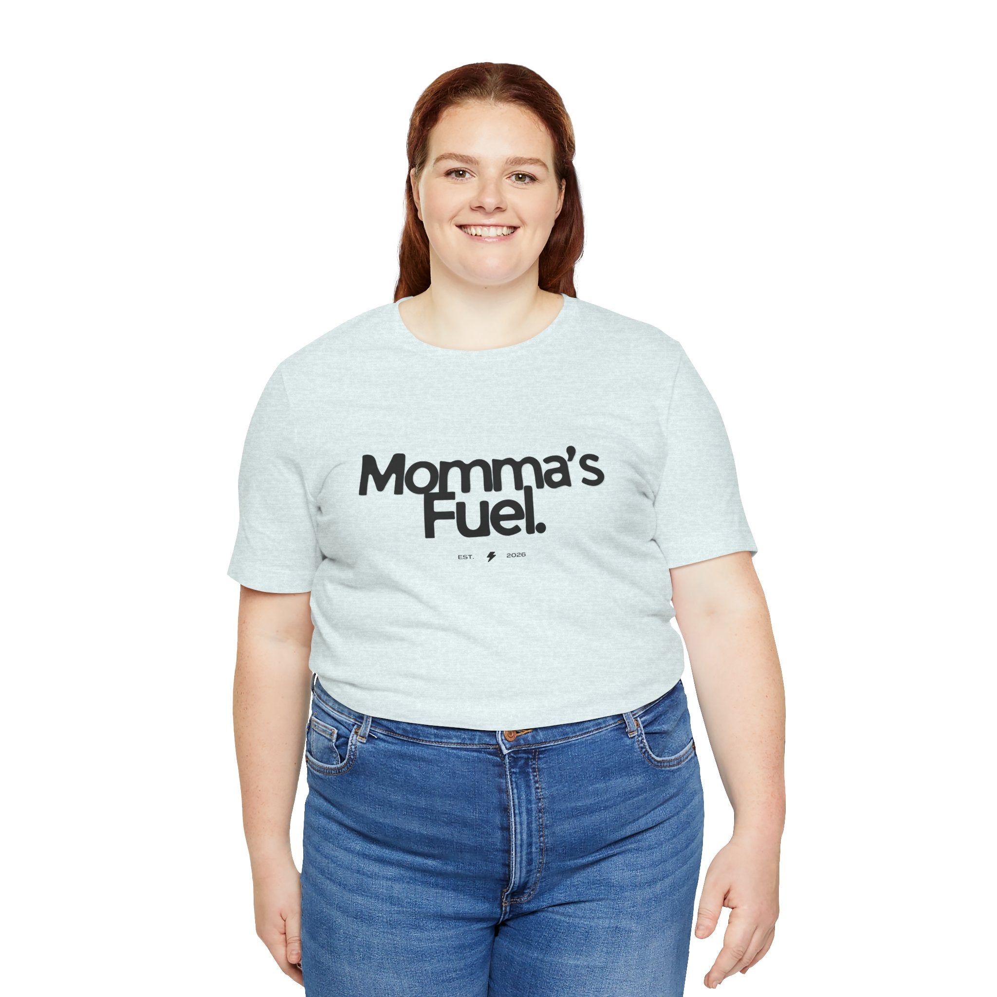 Momma's Fuel Tee — Super Soft & Cute Mom Graphic Shirt