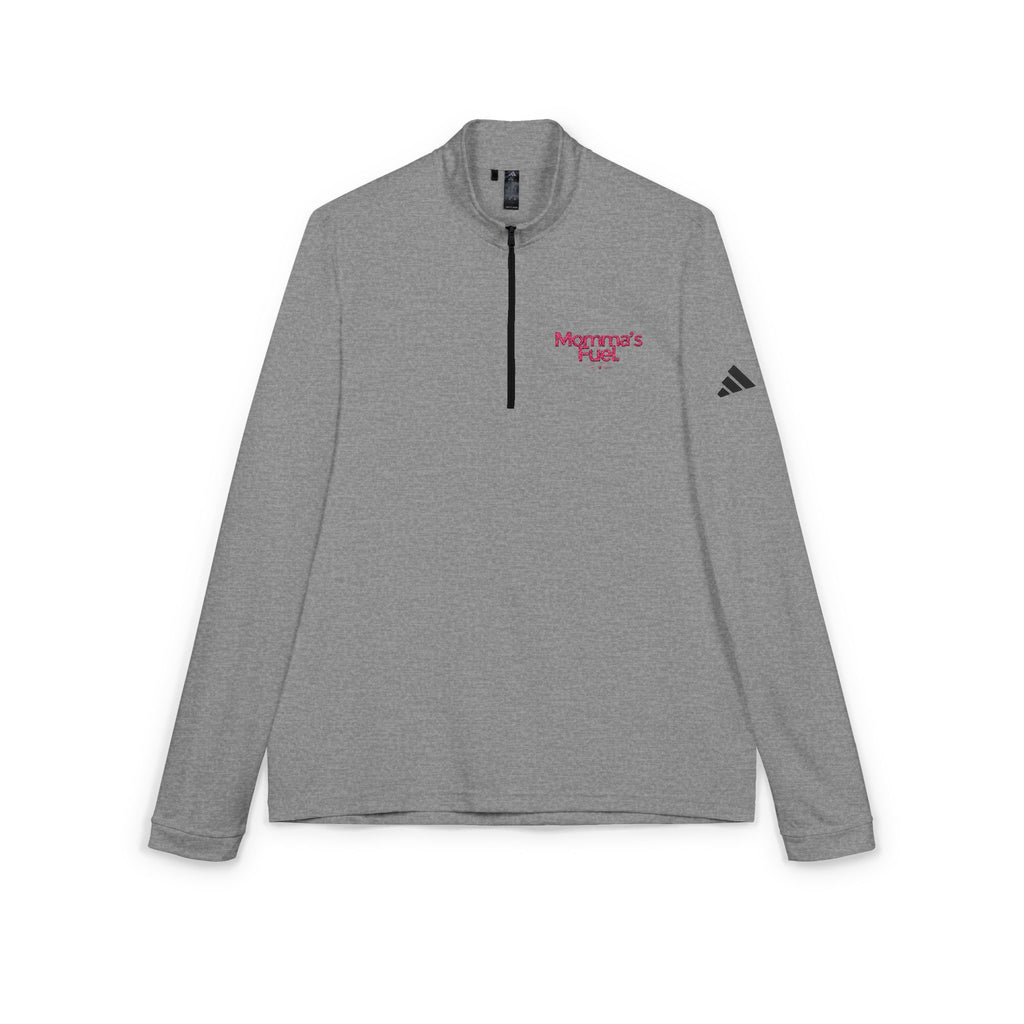 Momma's Fuel Embroidered Quarter-Zip Pullover
