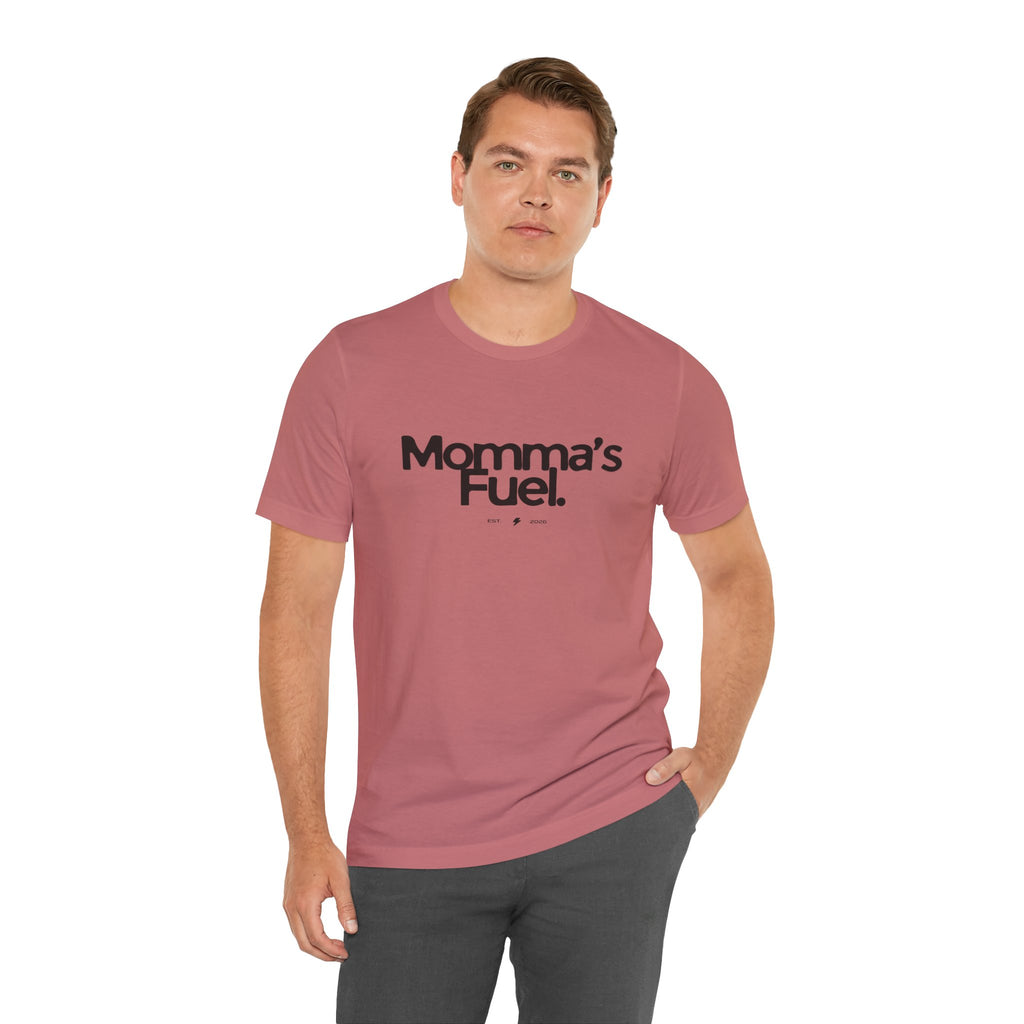 Momma's Fuel Tee — Super Soft & Cute Mom Graphic Shirt