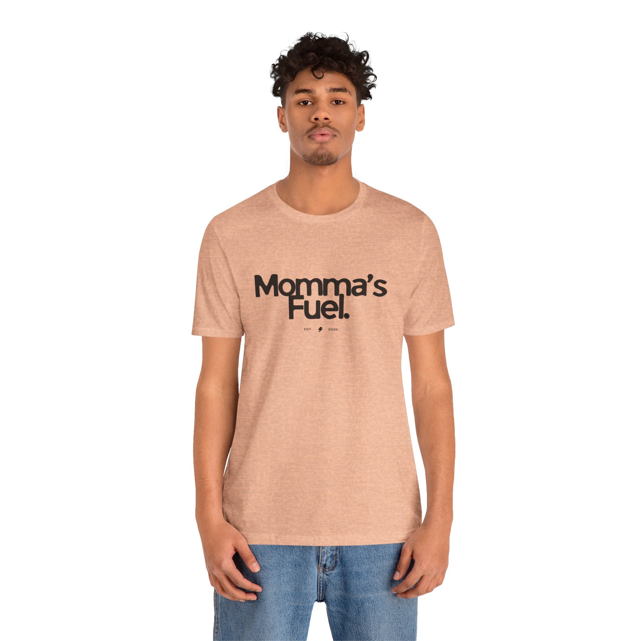 Momma's Fuel Tee — Super Soft & Cute Mom Graphic Shirt