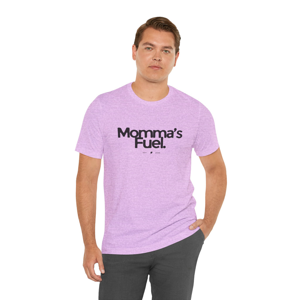 Momma's Fuel Tee — Super Soft & Cute Mom Graphic Shirt