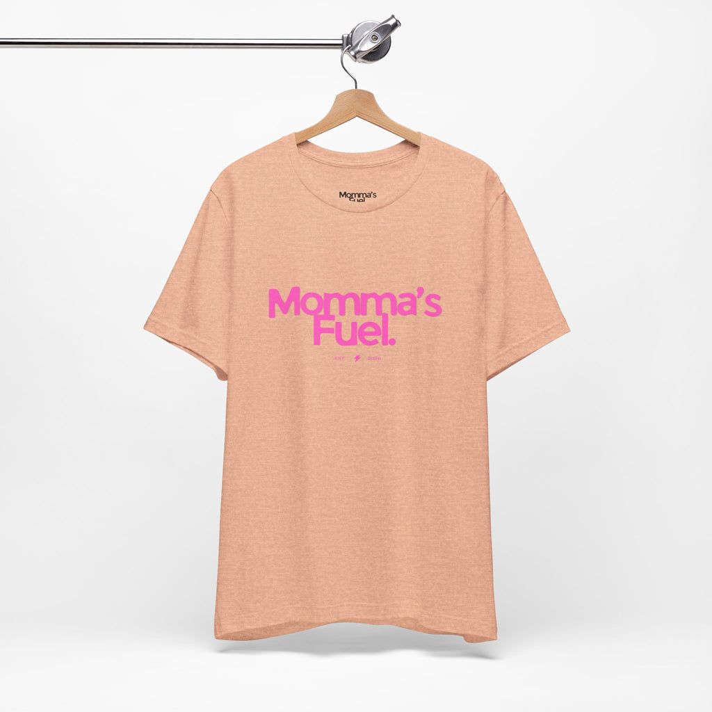 Momma's Fuel T-Shirt — Funny Coffee Tee for Moms