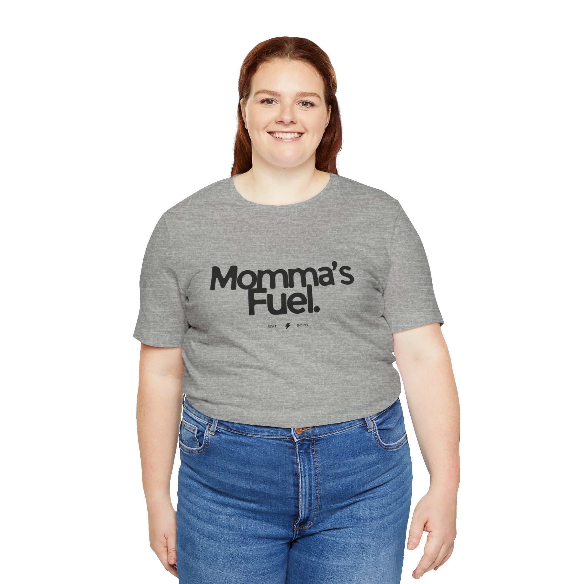 Momma's Fuel Tee — Super Soft & Cute Mom Graphic Shirt