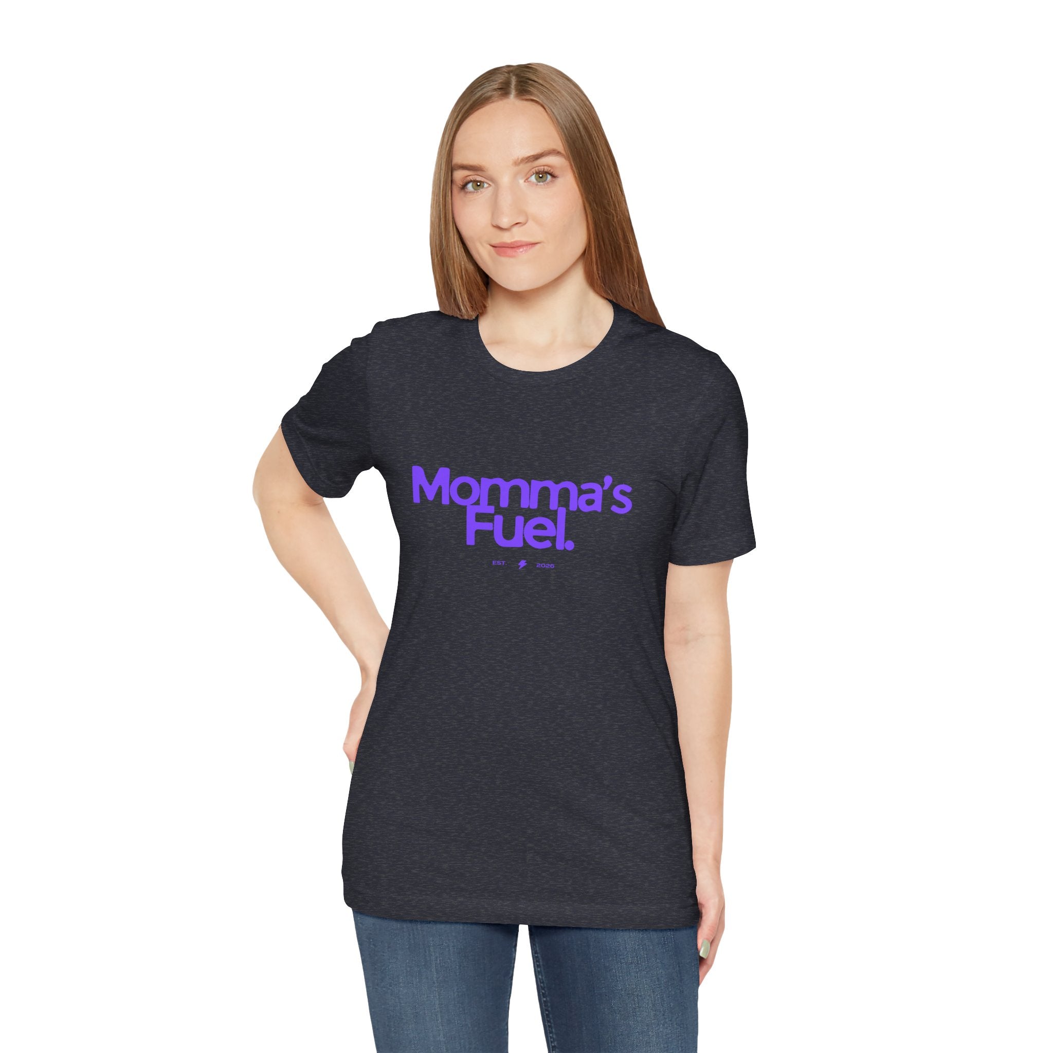 Momma's Fuel T-Shirt — Super Soft & Cute Tee for Moms