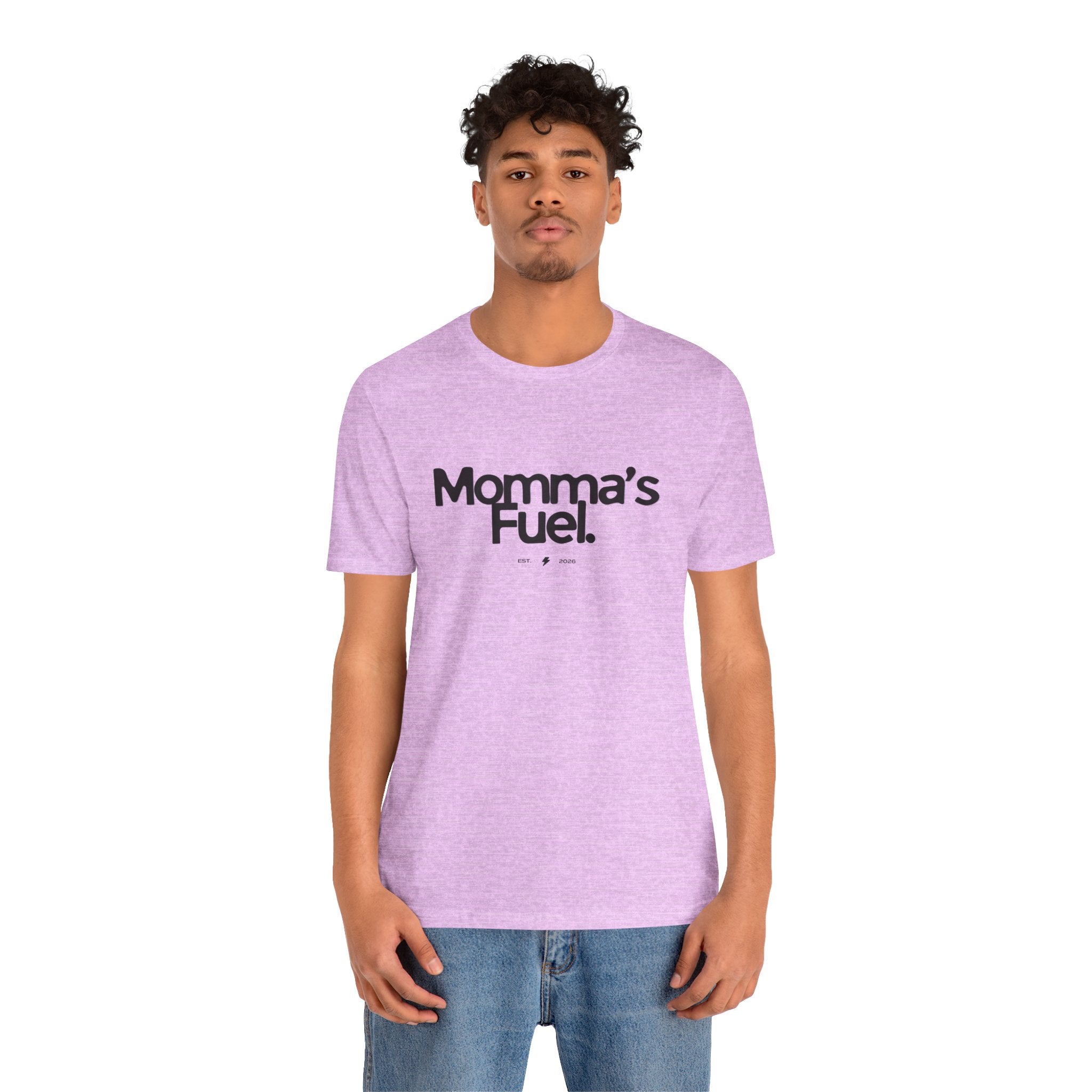 Momma's Fuel Tee — Super Soft & Cute Mom Graphic Shirt