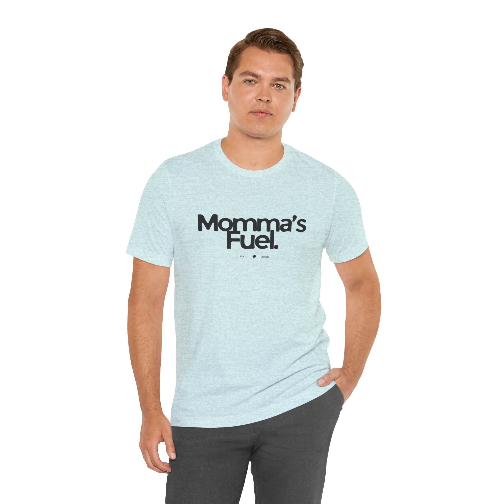 Momma's Fuel Tee — Super Soft & Cute Mom Graphic Shirt
