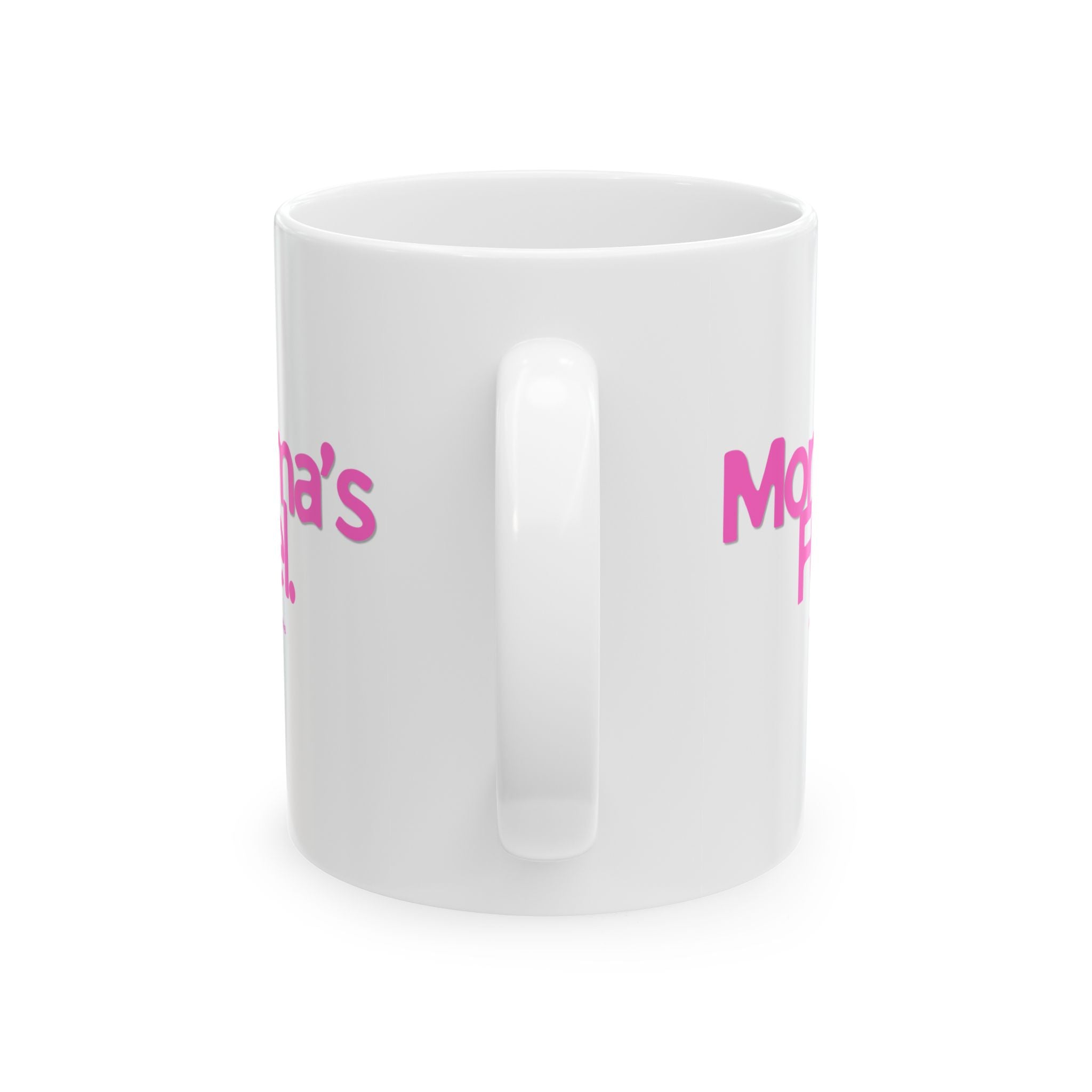 Mama's Fuel Pink Ceramic Mug To Fuel Your Day (11oz, 15oz)