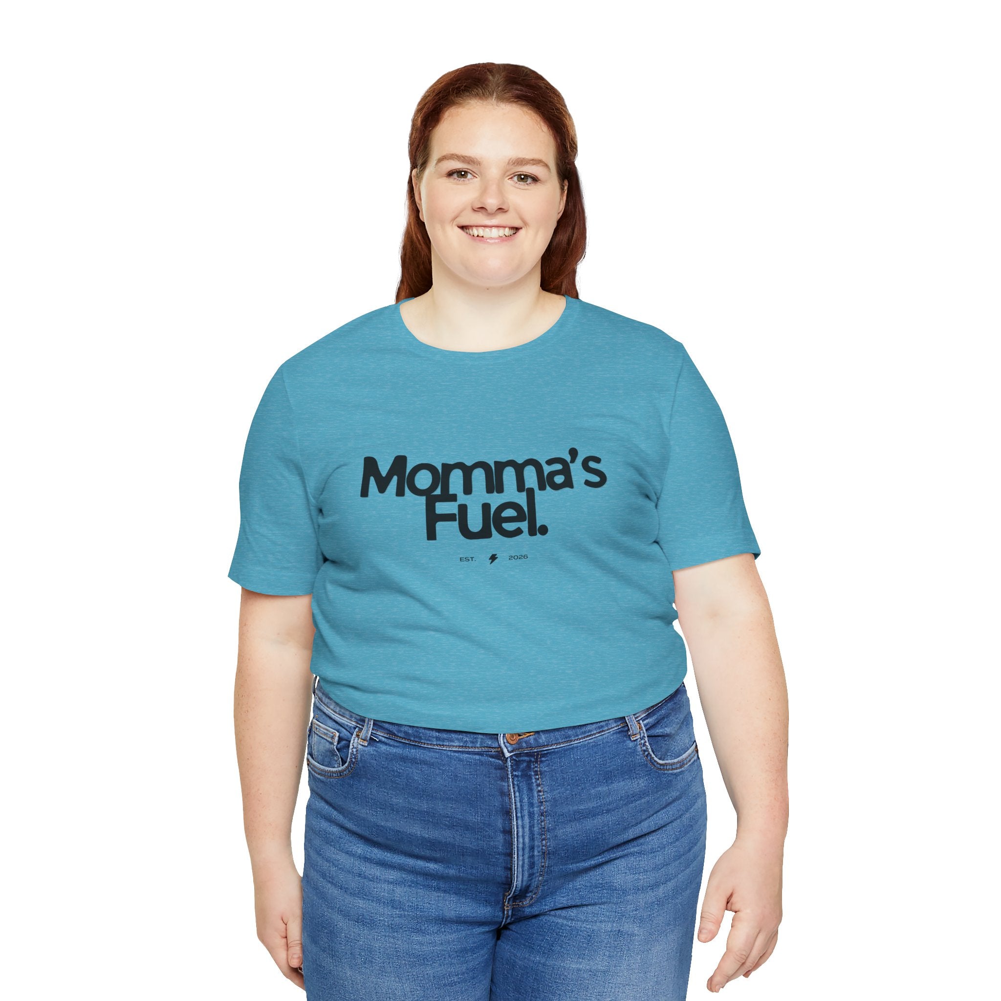 Momma's Fuel Tee — Super Soft & Cute Mom Graphic Shirt