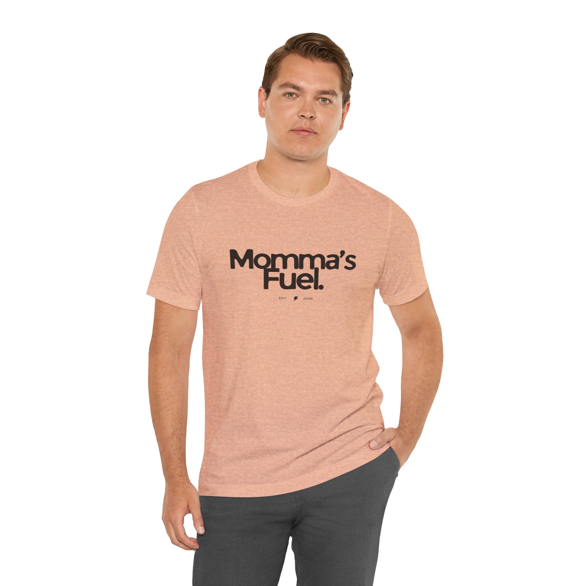 Momma's Fuel Tee — Super Soft & Cute Mom Graphic Shirt
