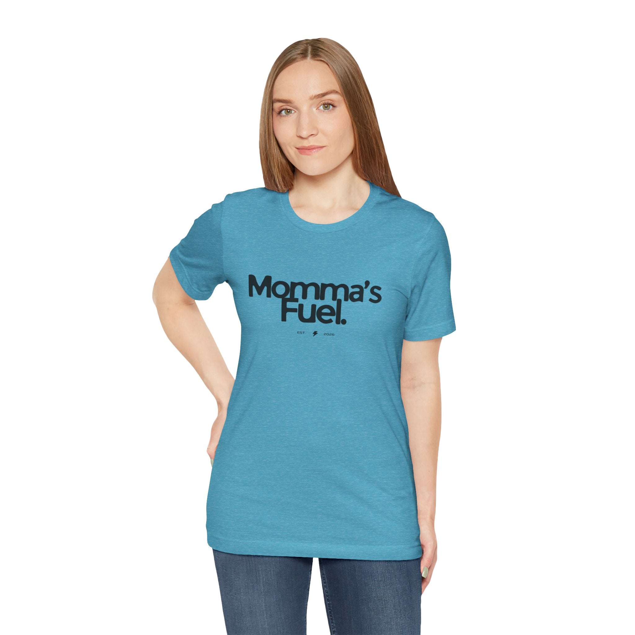 Momma's Fuel Tee — Super Soft & Cute Mom Graphic Shirt
