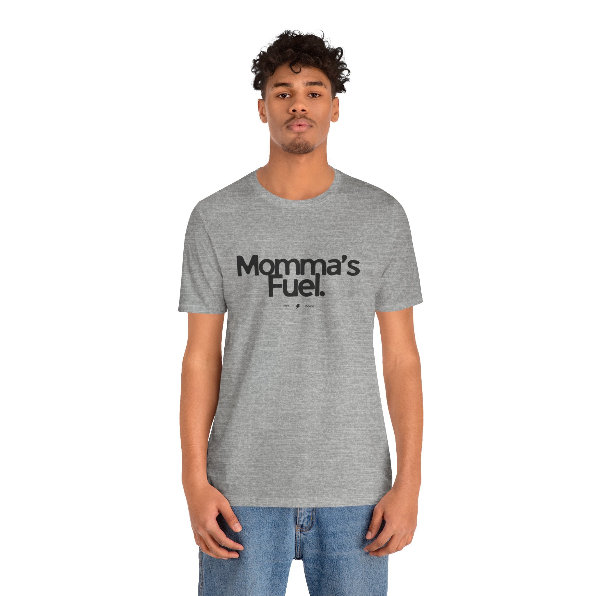 Momma's Fuel Tee — Super Soft & Cute Mom Graphic Shirt