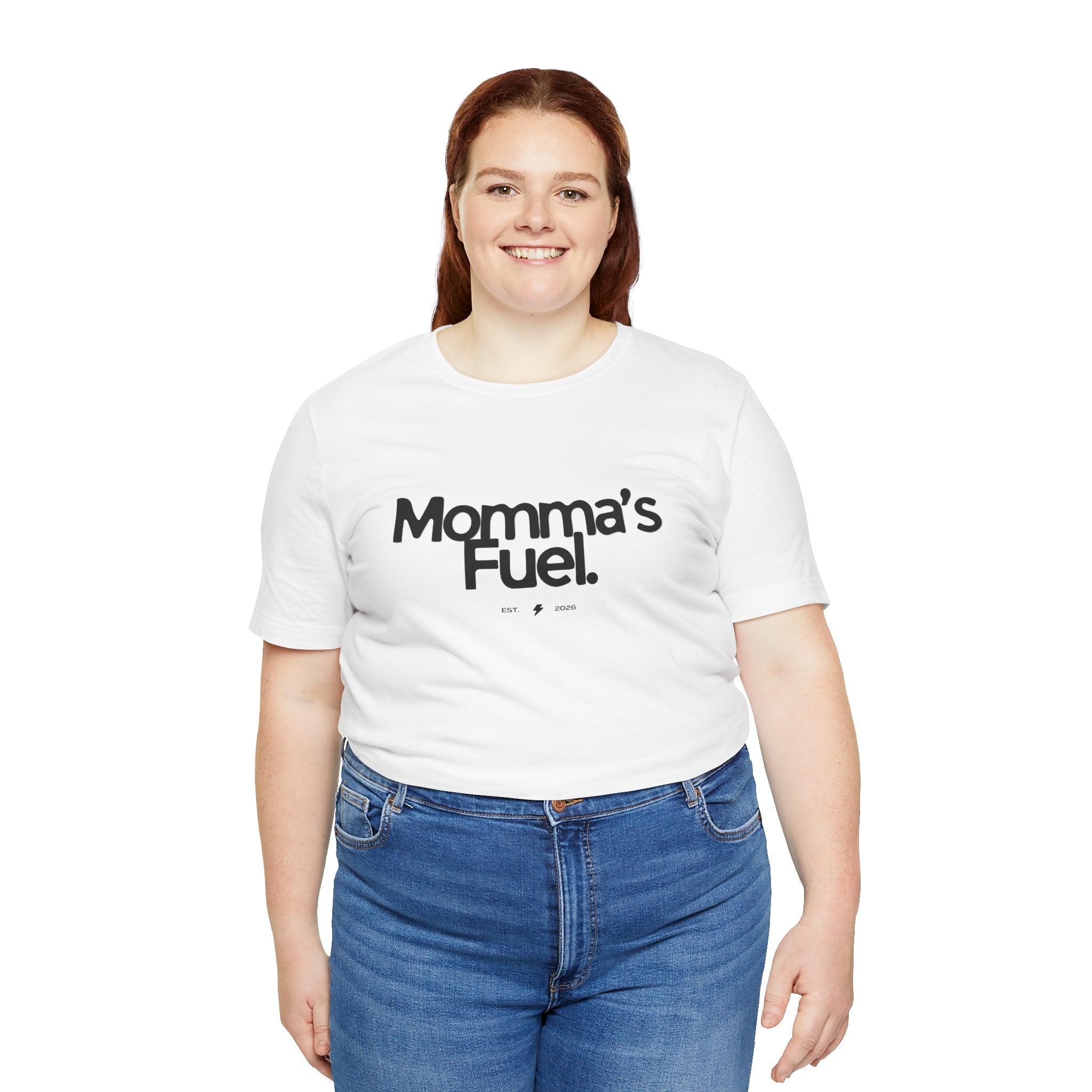 Momma's Fuel Tee — Super Soft & Cute Mom Graphic Shirt