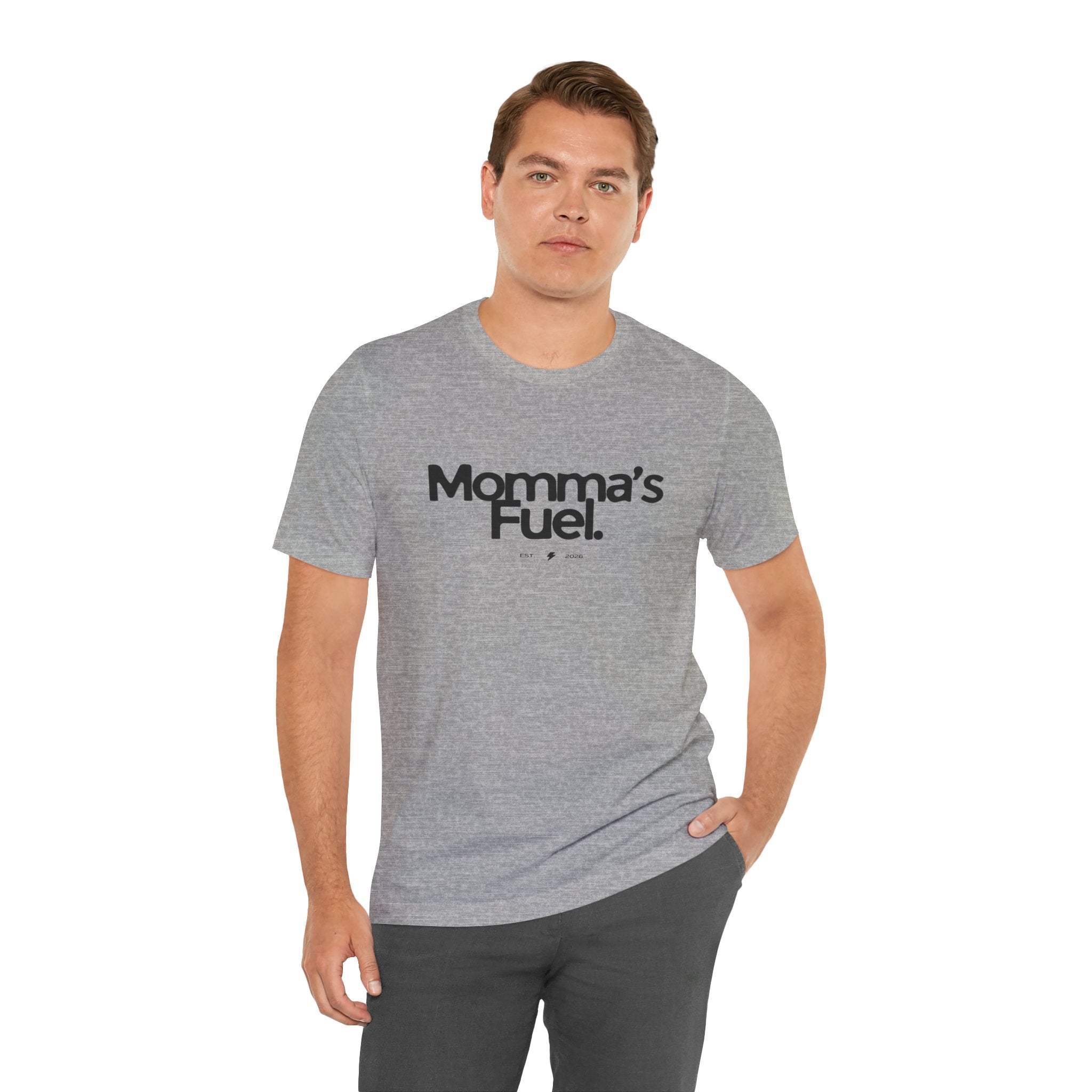 Momma's Fuel Tee — Super Soft & Cute Mom Graphic Shirt