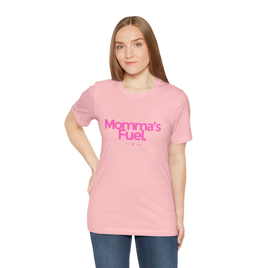 Momma's Fuel T-Shirt — Funny Coffee Tee for Moms