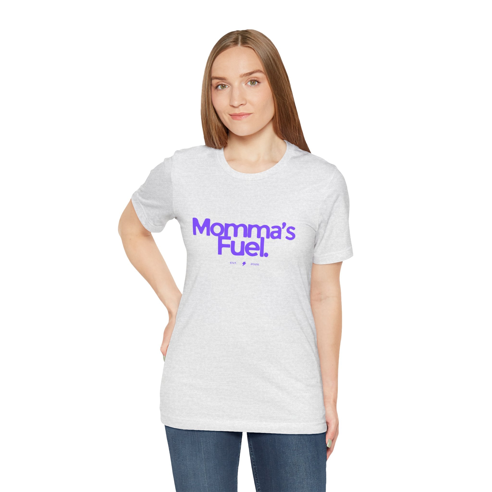 Momma's Fuel T-Shirt — Super Soft & Cute Tee for Moms