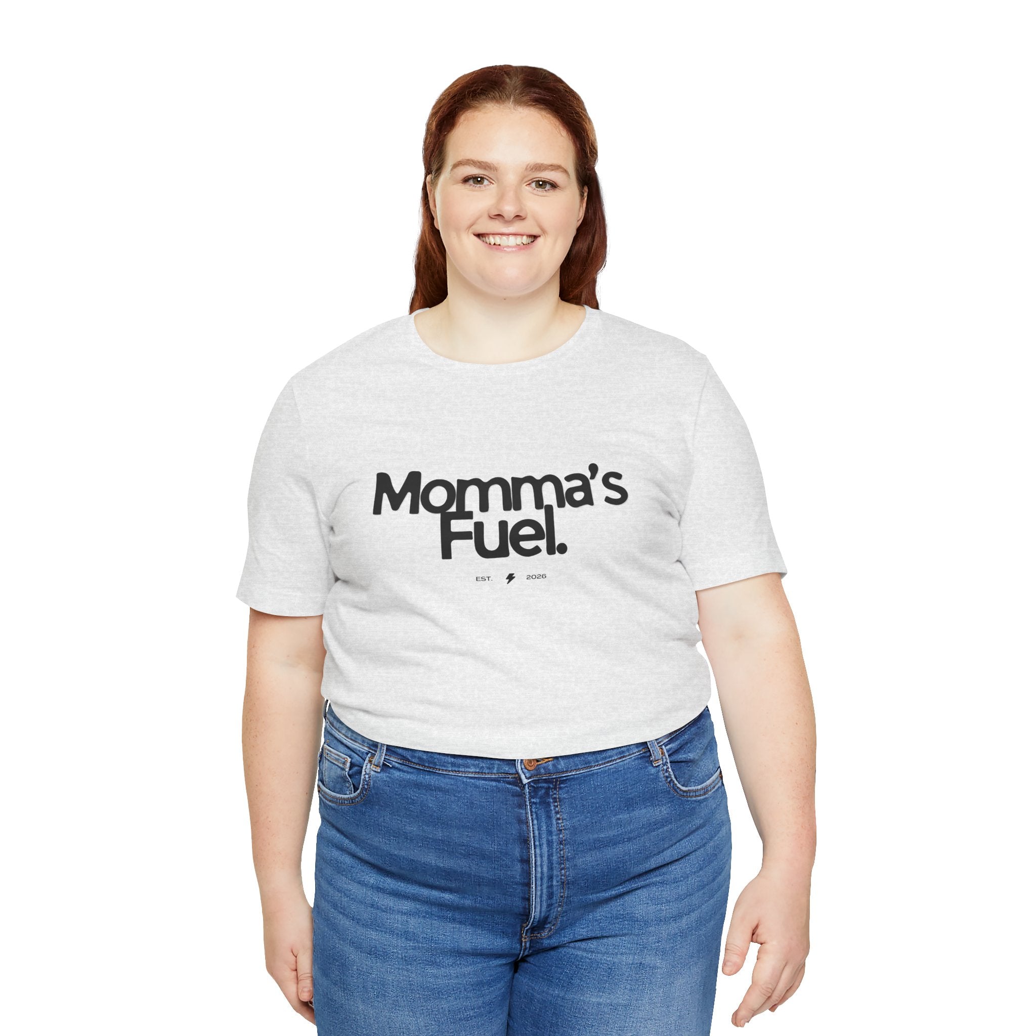Momma's Fuel Tee — Super Soft & Cute Mom Graphic Shirt