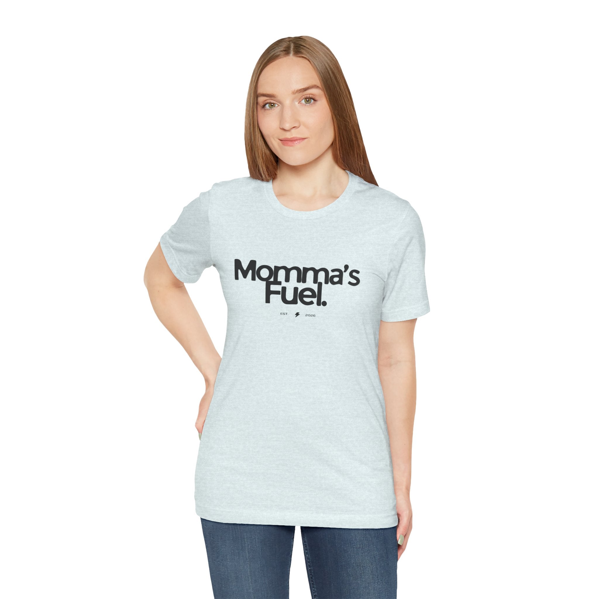 Momma's Fuel Tee — Super Soft & Cute Mom Graphic Shirt