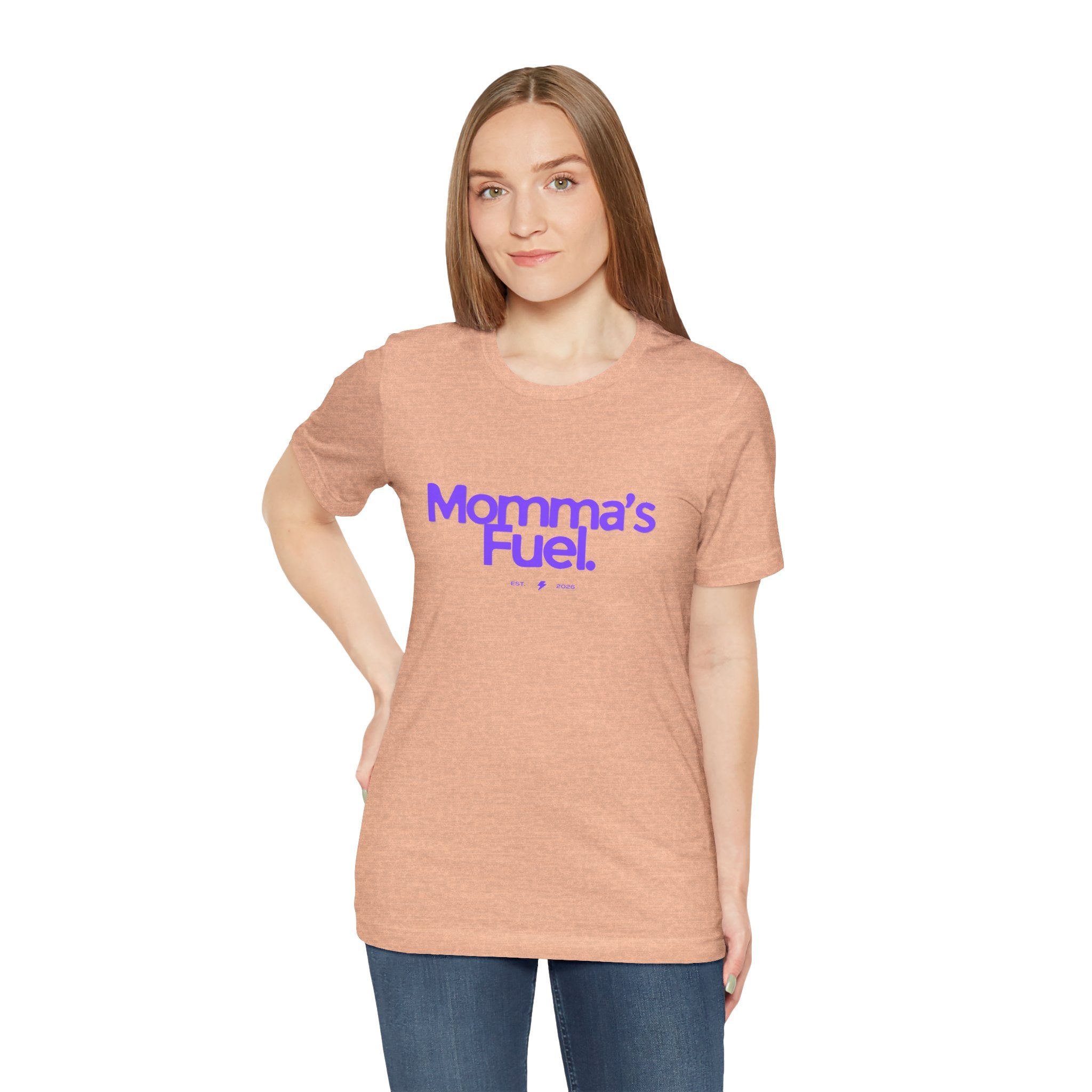 Momma's Fuel T-Shirt — Super Soft & Cute Tee for Moms