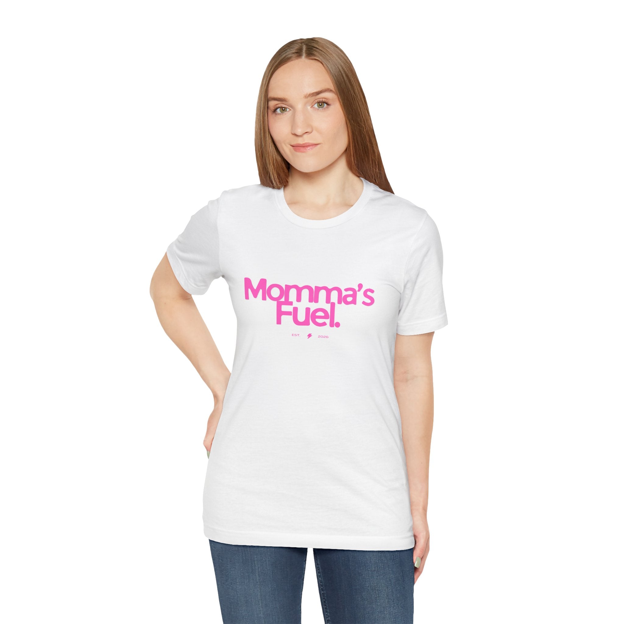 Momma's Fuel T-Shirt — Funny Coffee Tee for Moms
