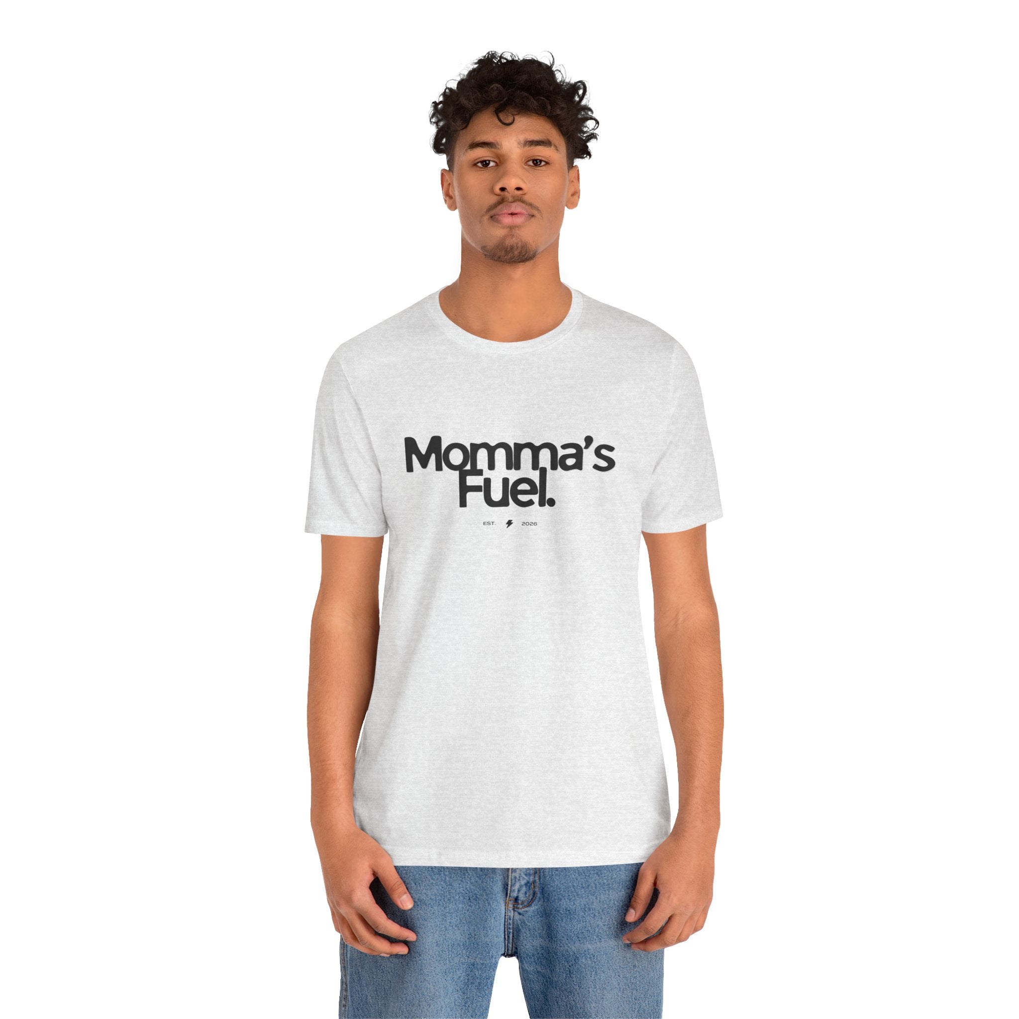 Momma's Fuel Tee — Super Soft & Cute Mom Graphic Shirt