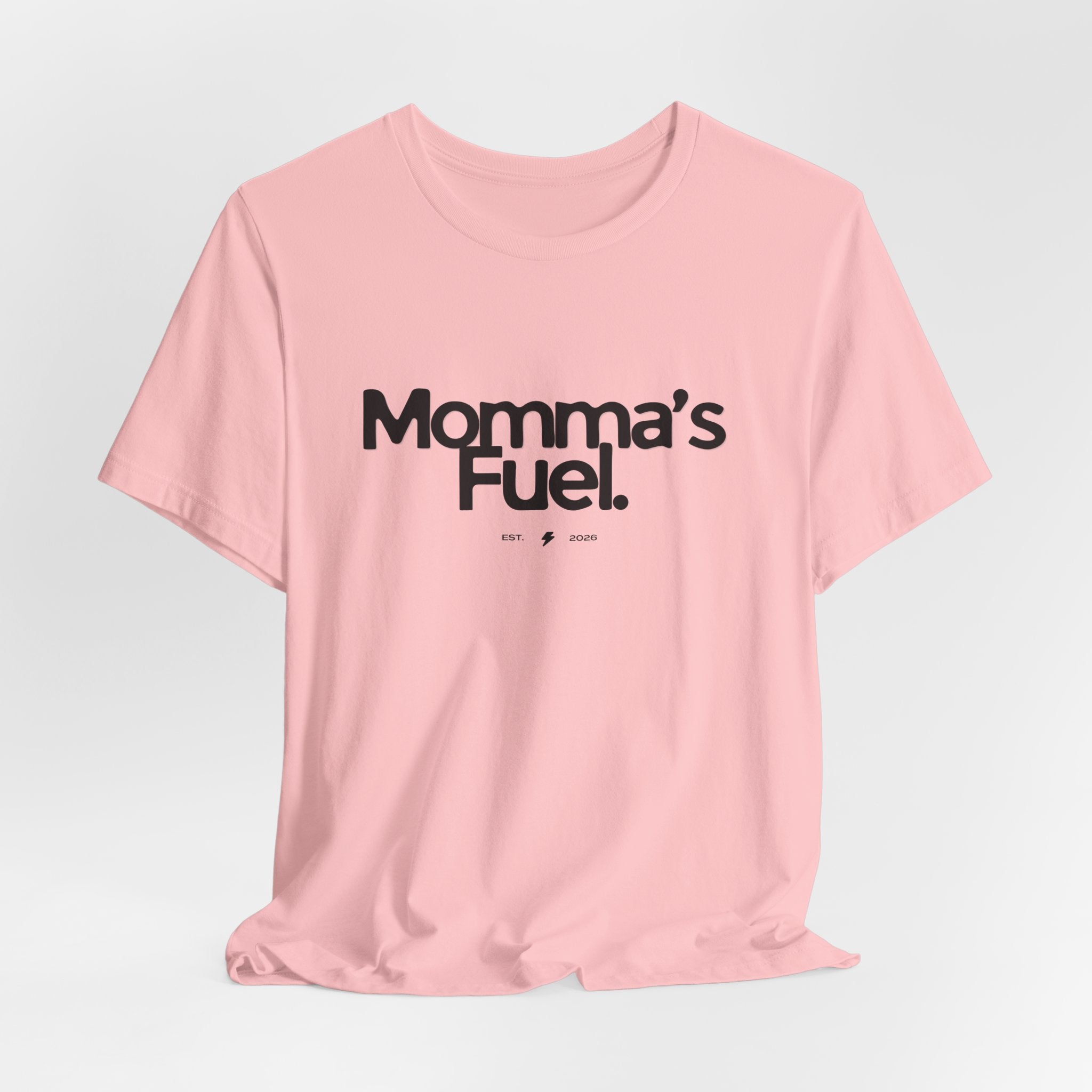 Momma's Fuel Tee — Super Soft & Cute Mom Graphic Shirt