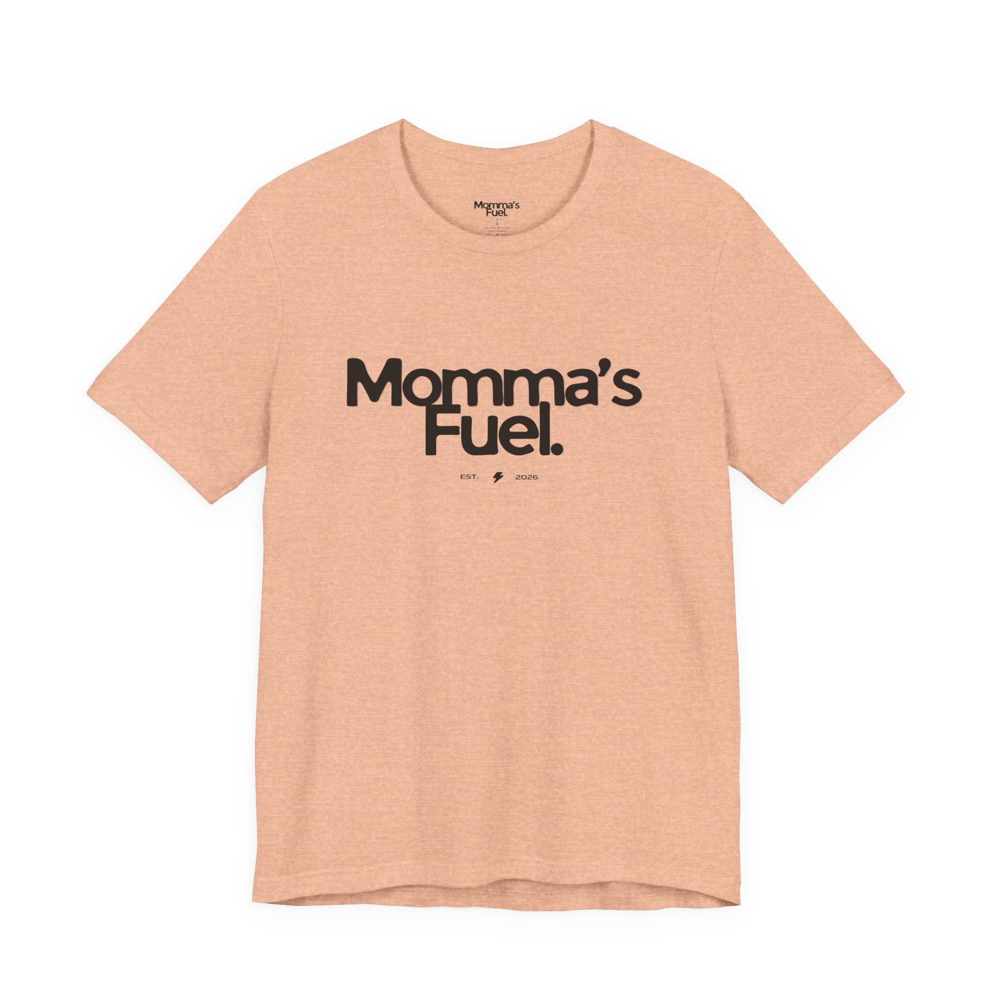 Momma's Fuel Tee — Super Soft & Cute Mom Graphic Shirt