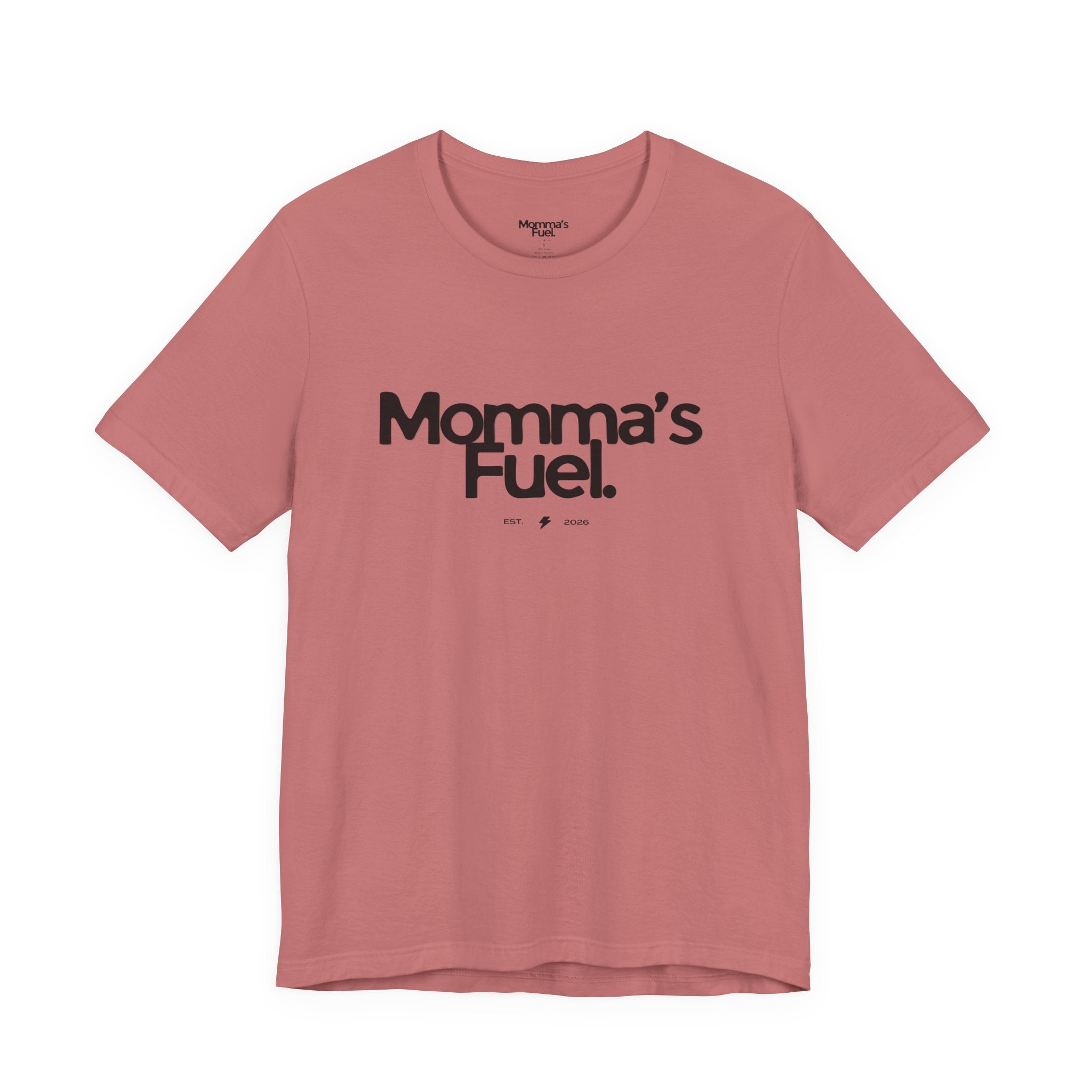 Momma's Fuel Tee — Super Soft & Cute Mom Graphic Shirt
