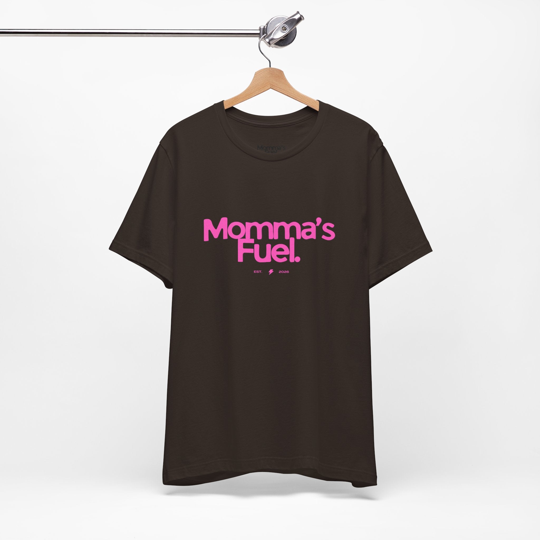 Momma's Fuel T-Shirt — Funny Coffee Tee for Moms