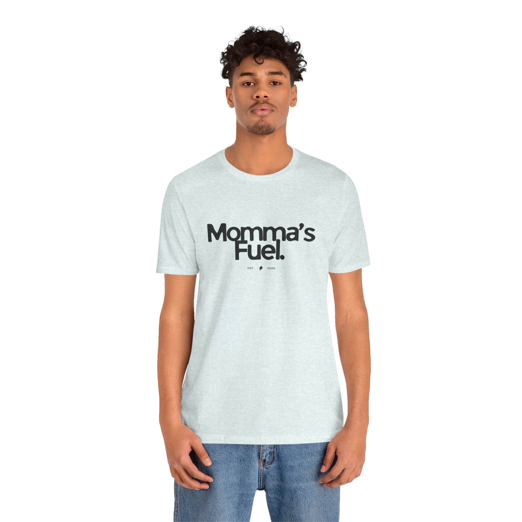 Momma's Fuel Tee — Super Soft & Cute Mom Graphic Shirt