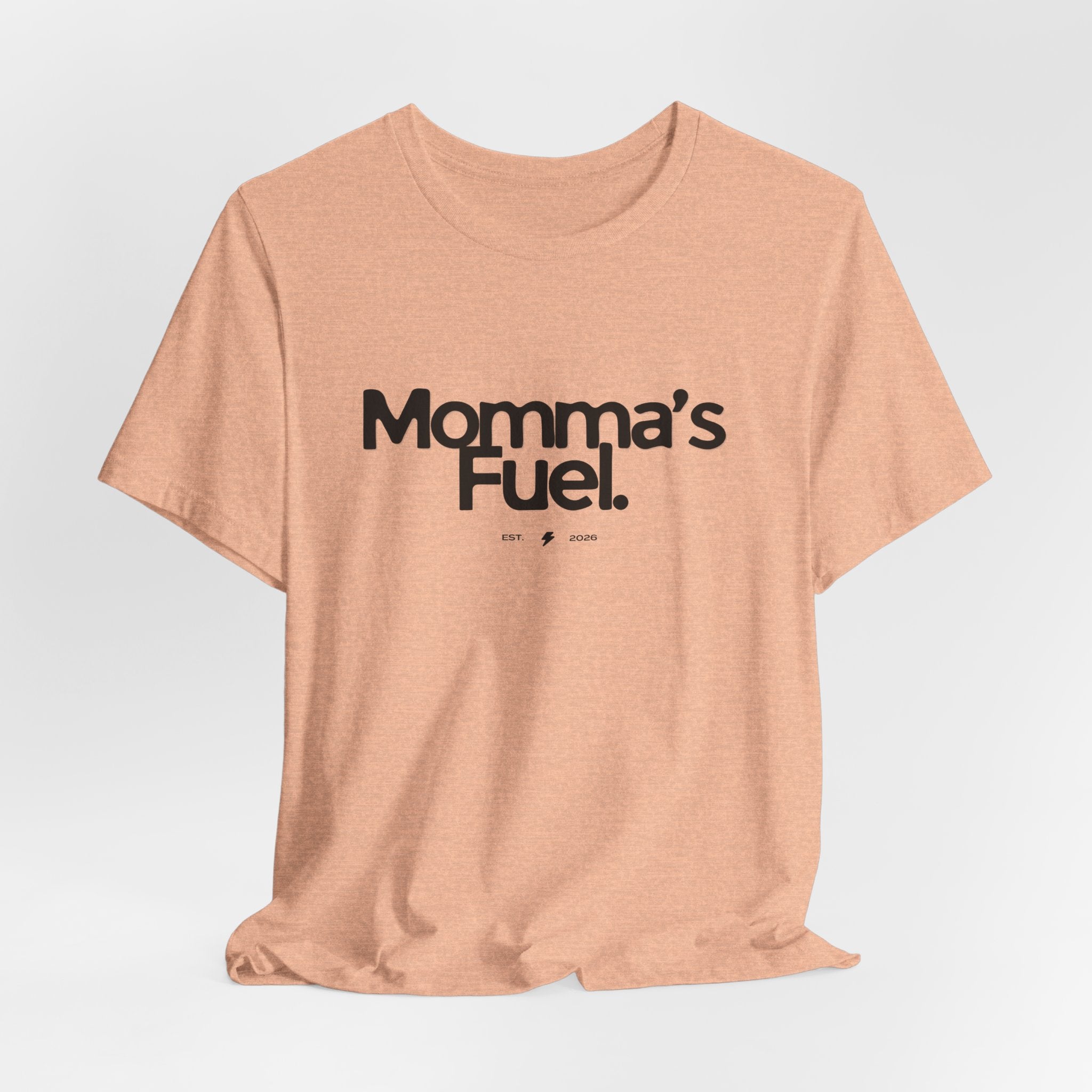 Momma's Fuel Tee — Super Soft & Cute Mom Graphic Shirt