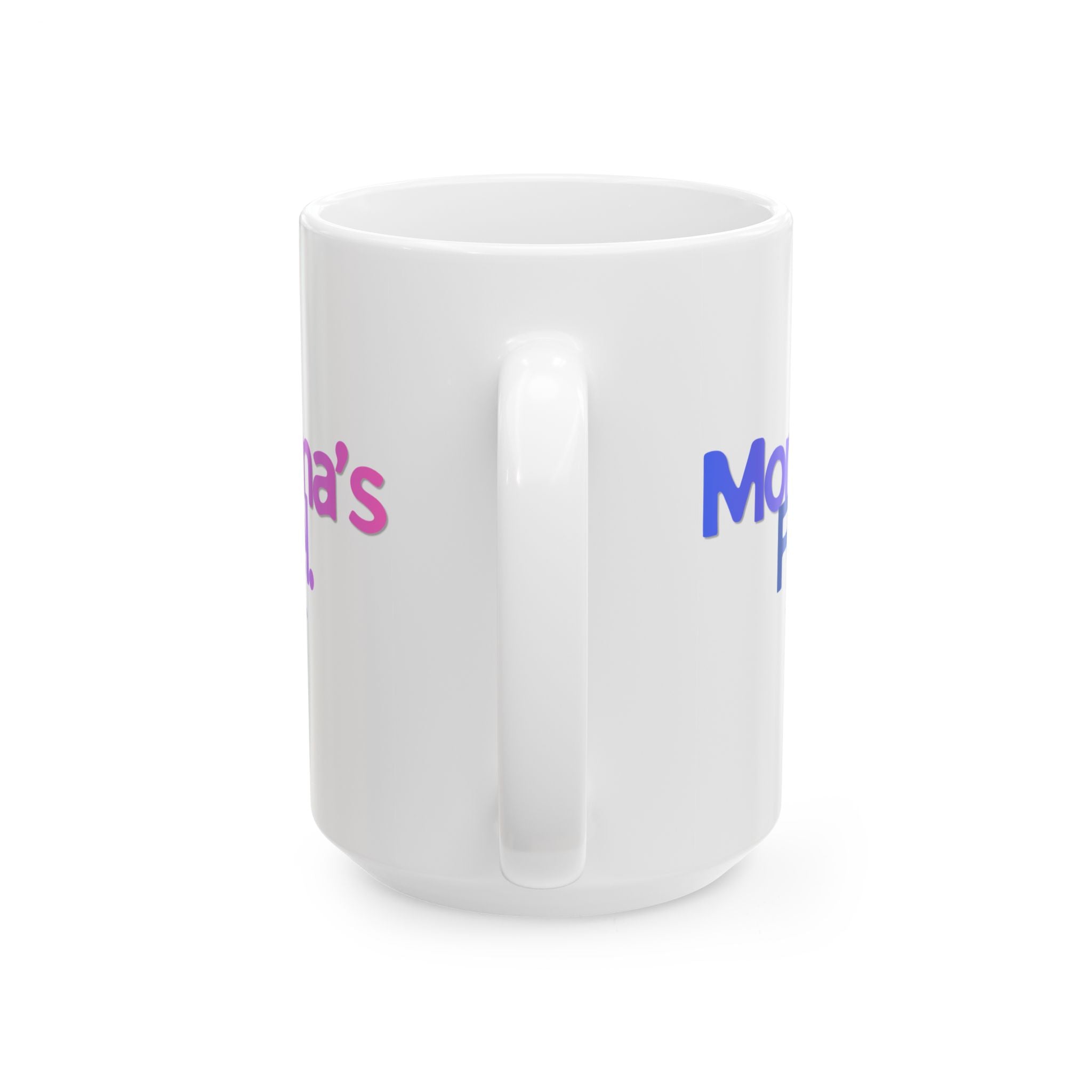 Mama's Fuel Ceramic Mug — Cute Cup to Energize Your Morning (11oz/15oz)