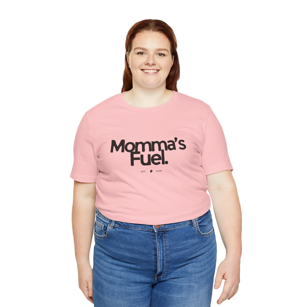 Momma's Fuel Tee — Super Soft & Cute Mom Graphic Shirt