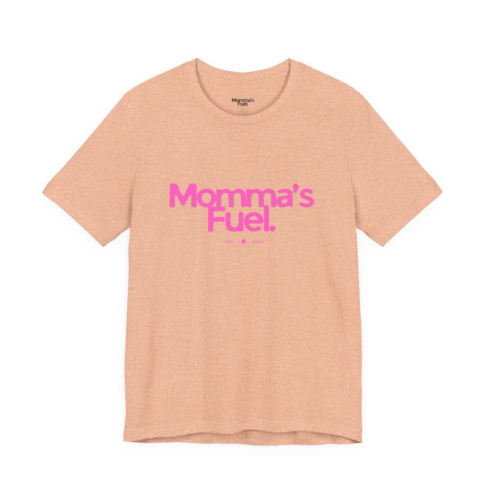 Momma's Fuel T-Shirt — Funny Coffee Tee for Moms