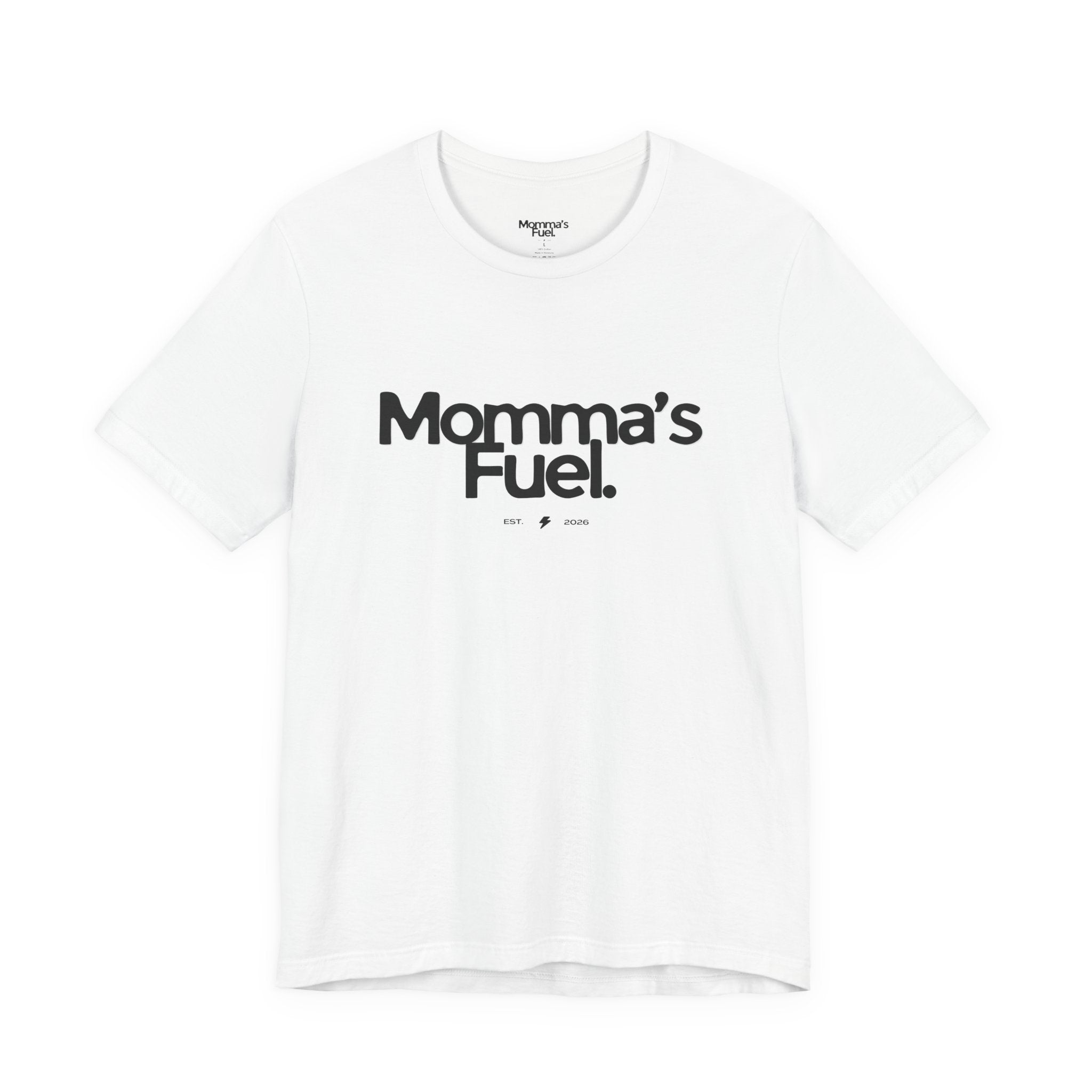 Momma's Fuel Tee — Super Soft & Cute Mom Graphic Shirt